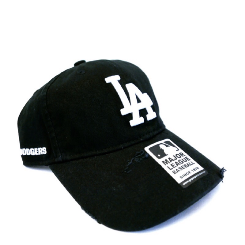 現貨 MLB Old Fashioned Cap LA 道奇 黑白 老帽 破壞 水洗 軟版