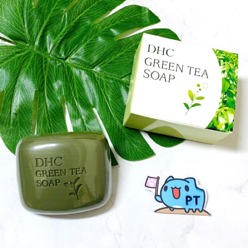 【彼比特】全新 DHC 天然草本綠茶皂 綠茶 洗面皂 洗顏皂 肥皂