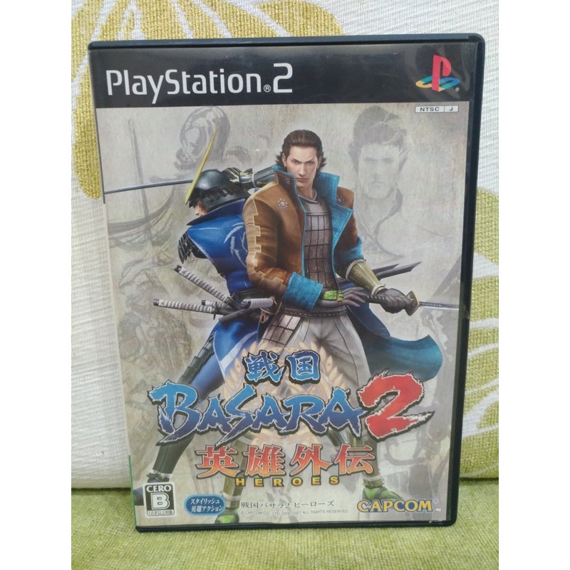 PS2 日版 戰國 BASARA 2 英雄外傳 爽快 流暢 動作 殺就對了 雙打