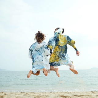 【Nu-June】【毛巾衣-極光晨曦】 你的沙灘時尚更衣室