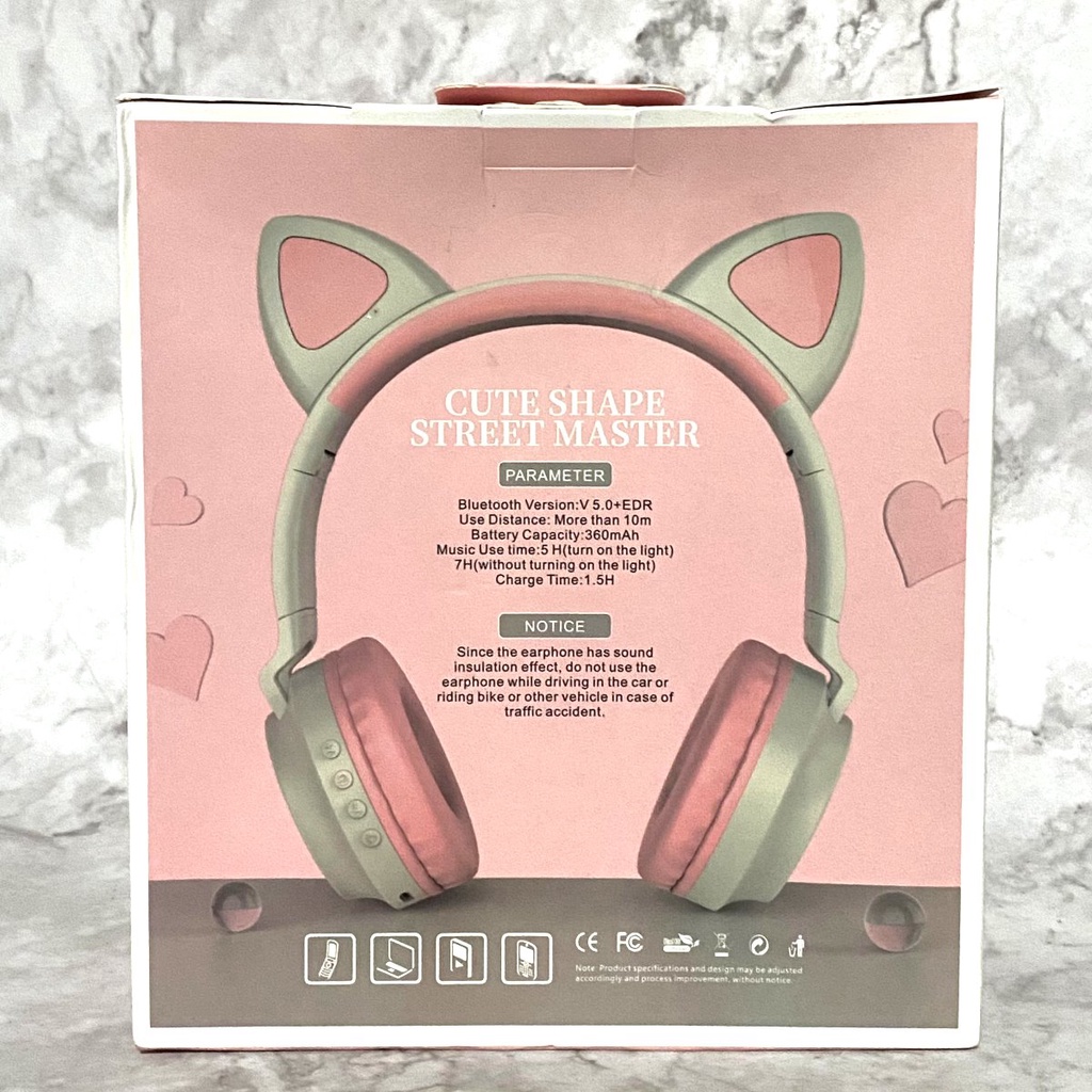 全新現貨 新款貓耳朵 韓版潮流耳機 ZW-028 頭戴式無線發光萌系貓耳 LED呼吸燈 萬聖節