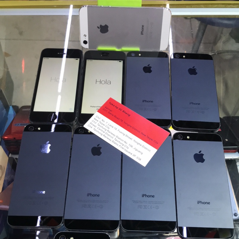 出清特價iphone5 Apple Iphone 5 4吋16g 二手品中古手機功能正常 蝦皮購物