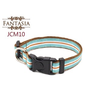 【JCM10】- 中型犬項圈(M) - 安全鎖 插扣 防暴衝 範特西亞 Fantasia (狗項圈 中型 狗)