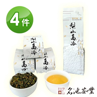 【名池茶業】霜竹泉冷梨山手採高冷烏龍茶葉(150g x4)