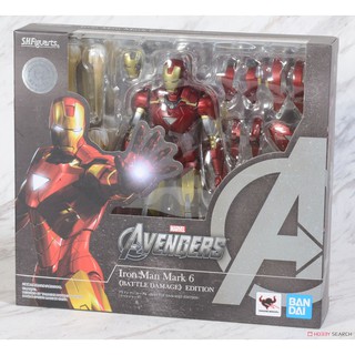 星矢TOY 板橋實體店面 SHF 復仇者聯盟 鋼鐵人 MK6 新製版 附戰損版配件 現貨
