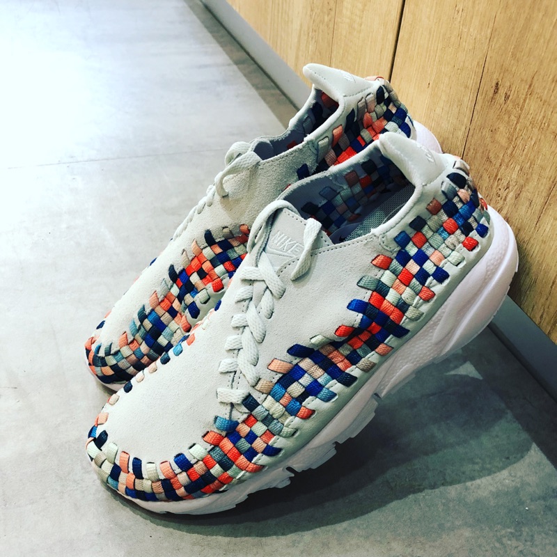 Nike Wmns Air Footscape Woven NM 彩虹 編織