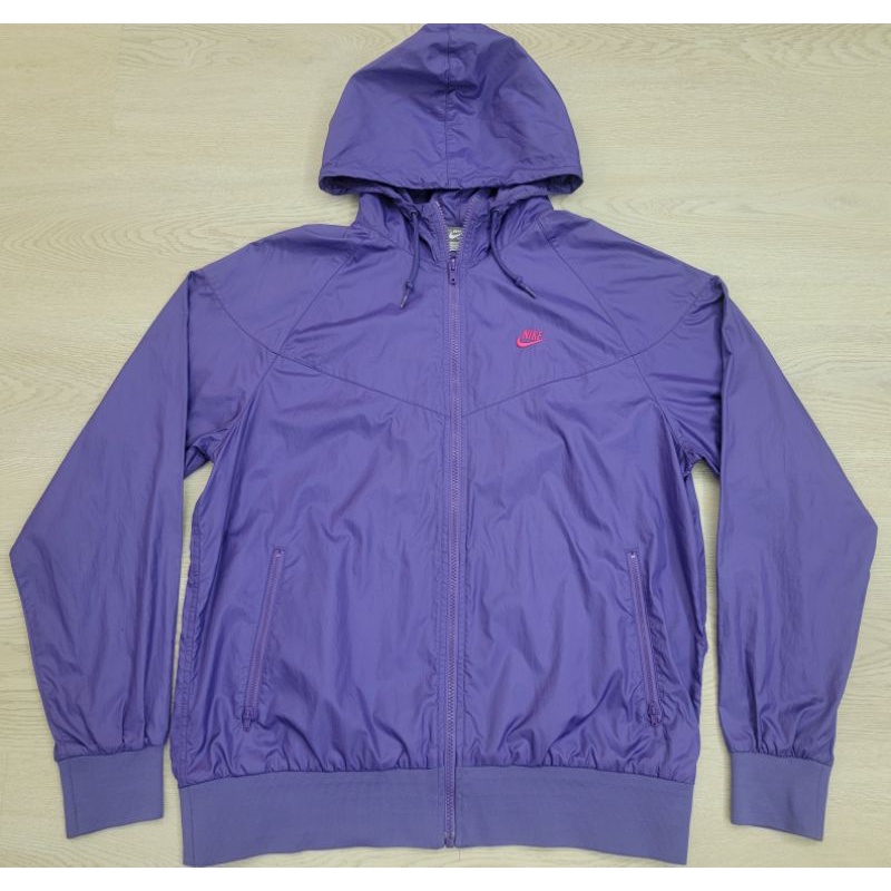 Nike sport 耐吉 限定款 紫色運動風衣外套 慢跑外套 古著 東京 潮流
