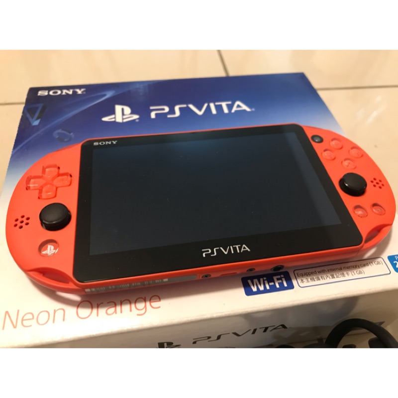 Psv 07霓虹橘主機 已預約 限版友下標 蝦皮購物