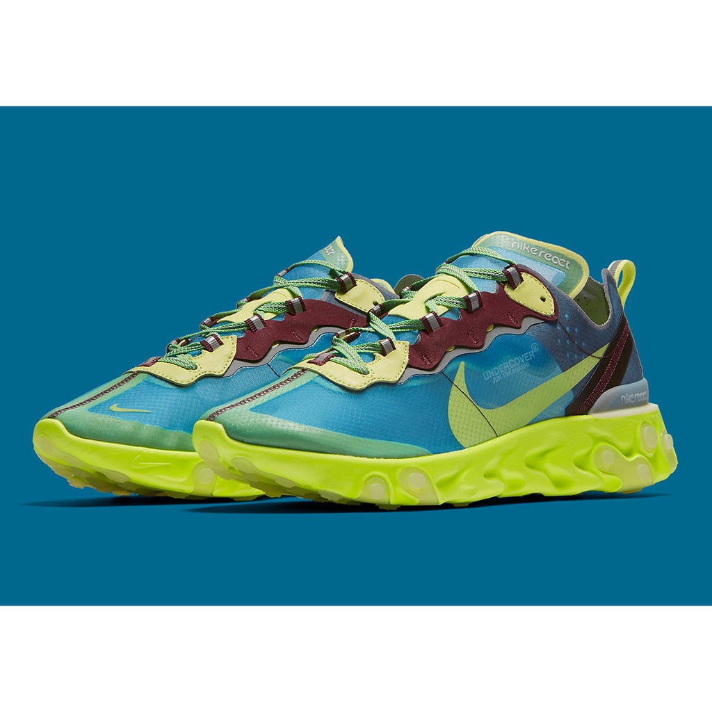 nike react neon