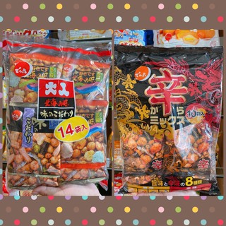 🍓金田旺 日本🇯🇵餅乾系列《豆菓子-二色綜合·辣味什錦》天六北海之味14袋豆 綜合豆