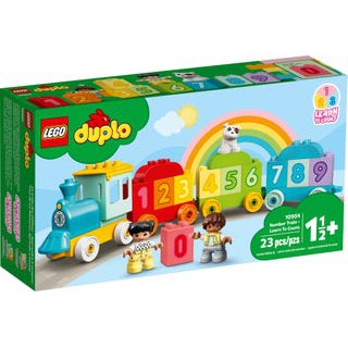 【積木樂園】樂高 LEGO 10954 duplo 得寶系列 數字列車-學習數數