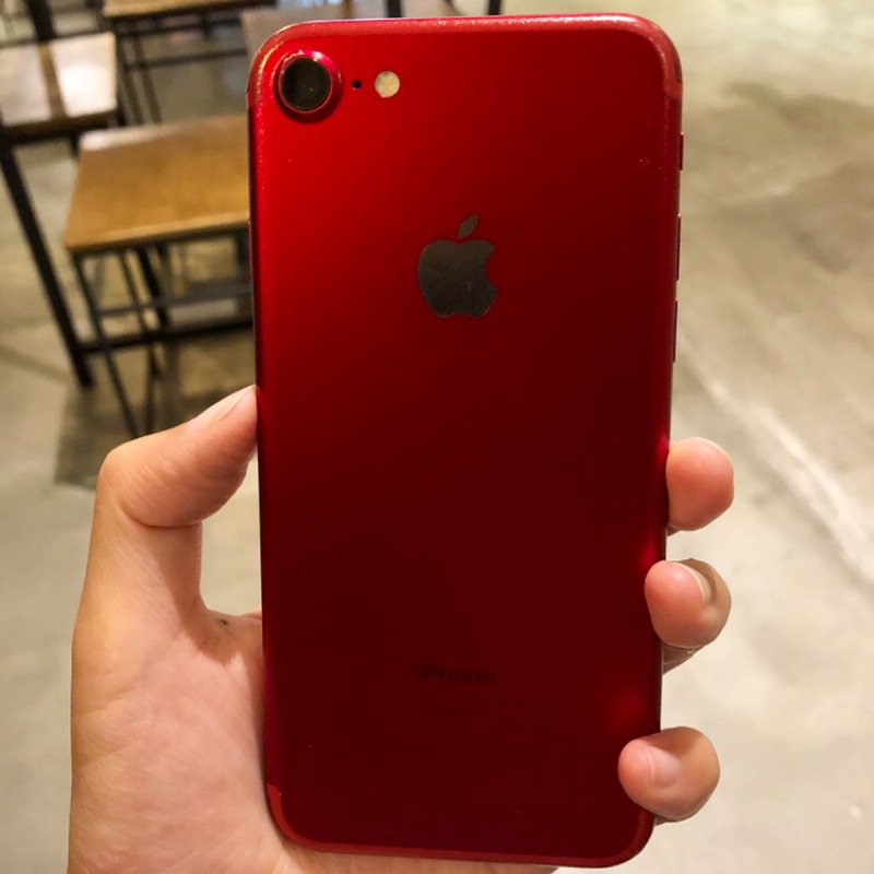 95成新 iphone7 128GB 紅色 女用蘋果手機