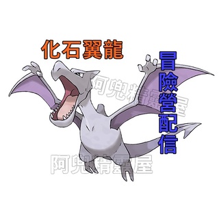 阿兜精靈屋 菊石獸 化石盔 化石翼龍 冒險露營 冒險營 配布 精靈寶可夢xy始源寶石究極日月太陽月亮劍盾