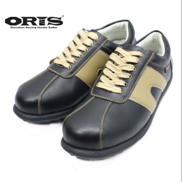 新品上架     ORIS 男款 真皮休閒鞋 (CA1505301 黑)