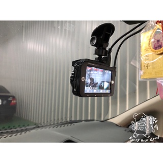 銳訓汽車配件精品-臺南麻豆店 Nissan Tiida 安裝 HP F410g 前後行車記錄器(送32G記憶卡)