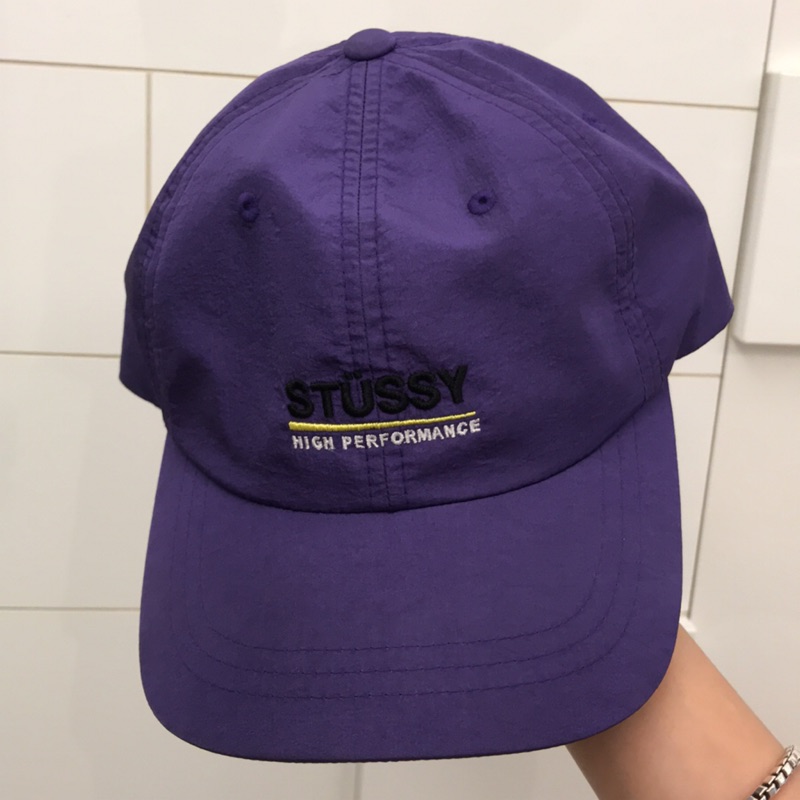 Stussy 深紫色帽子 蝦皮購物