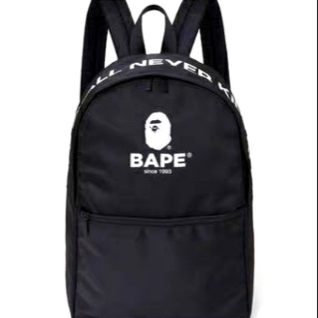 BAPE 猿人 APE 後背包 嘻哈 饒舌 日本雜誌贈品