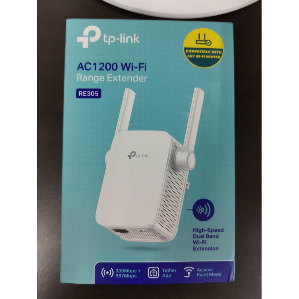 TP-Link RE305 AC1200 Wi-Fi訊號延伸器(二手)
