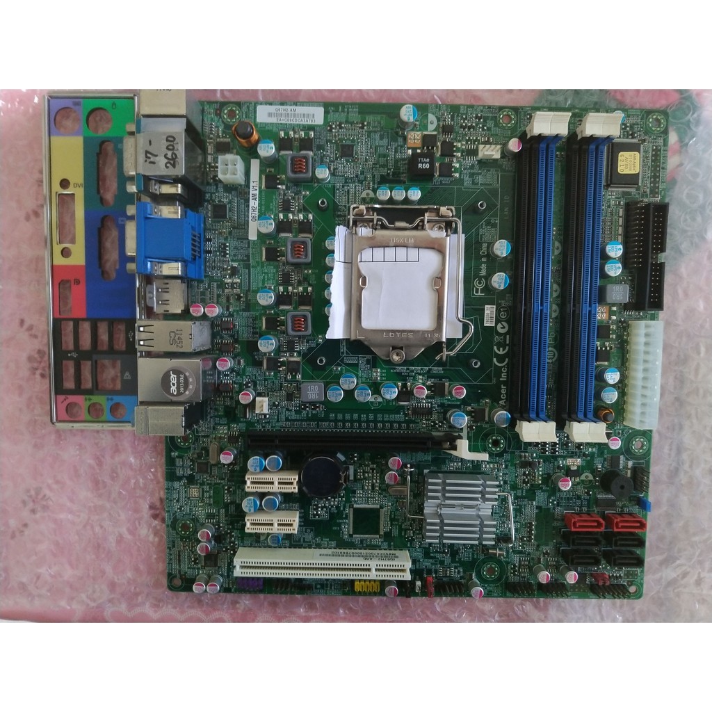 Acer 宏碁 Q67H2-AM 主機板 1155 Q67 DDR3 4插槽 M6610