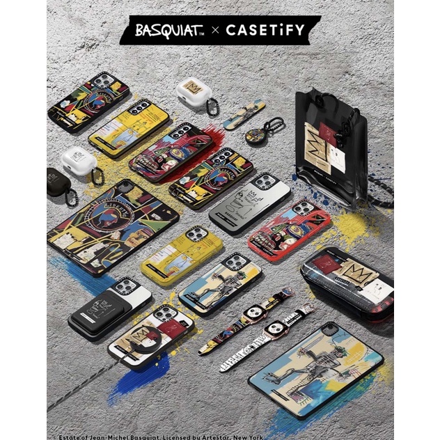 第二彈👨‍🎨 Basquiat x CASETiFY  手機殼 紐約藝術家casetify iphone 13 手機殼