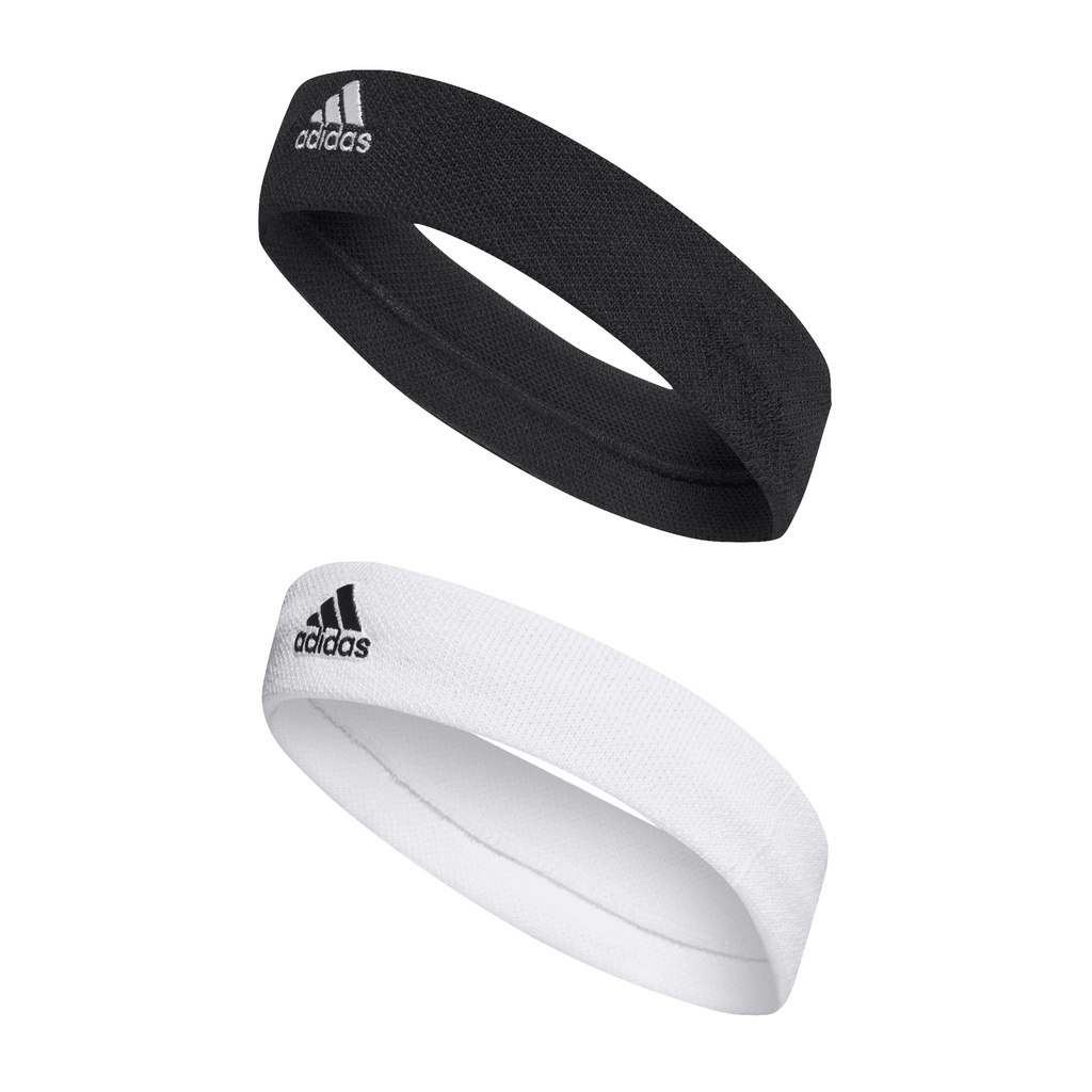 adidas 頭帶 Headband 運動頭帶 訓練頭帶 止汗帶 束髮帶 頭戴 運動 吸汗 止汗 透氣 舒適 黑色 白色