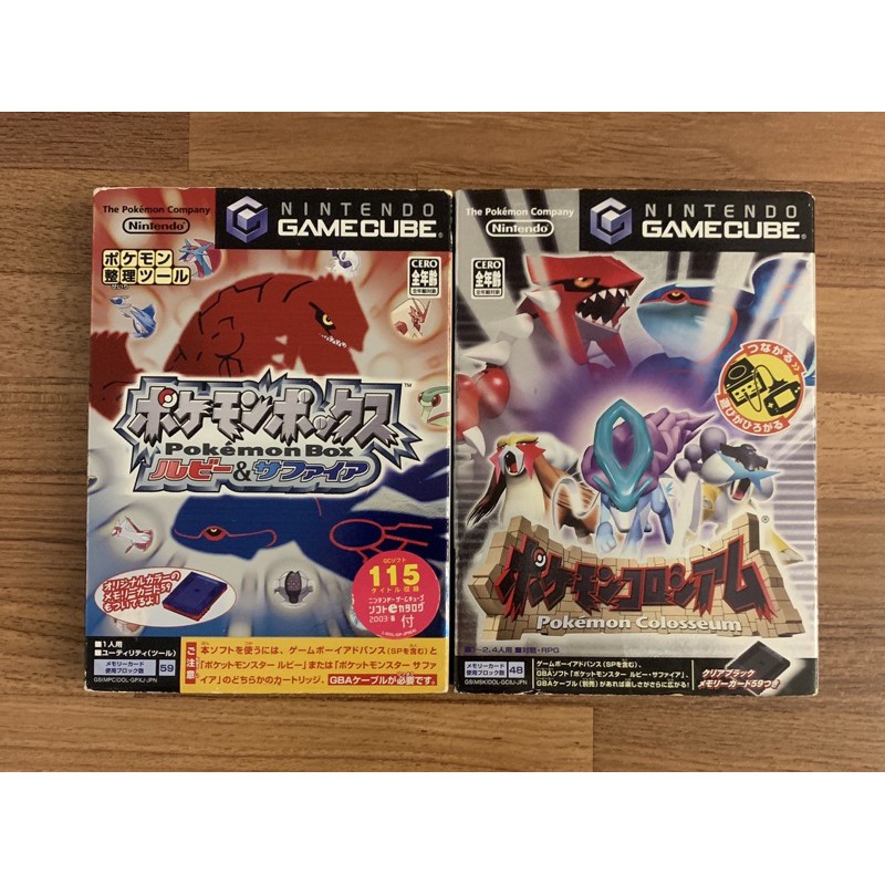 Ngc 寶可夢整理箱寶可夢鬥獸場正版遊戲片原版光碟gc Gamecube 任天堂日版wii適用 蝦皮購物