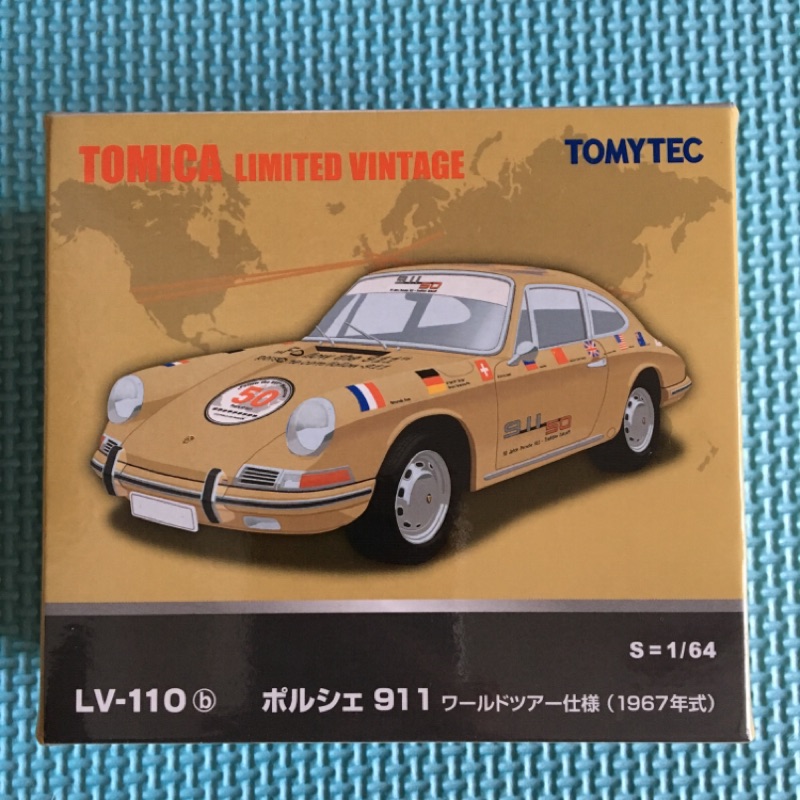 Tomica Porsche 911 50週年限量發行 日版