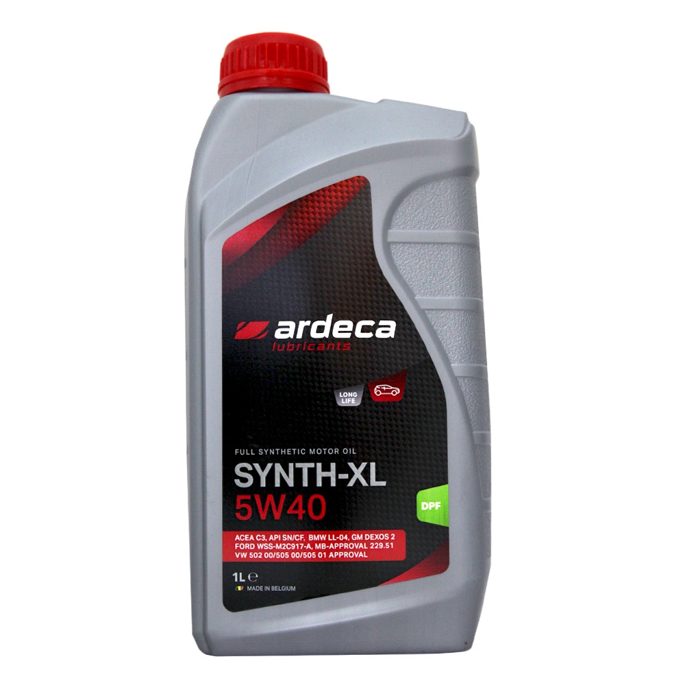 【易油網】ARDECA SYNTH-XL 5W40 C3 全合成機油 汽柴油共用 SN/C3/LL04/dexos 2