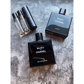 香奈兒 CHANEL BLEU 藍色 男性 隨身 香精 香水 淡香水 100ml tester 20ml