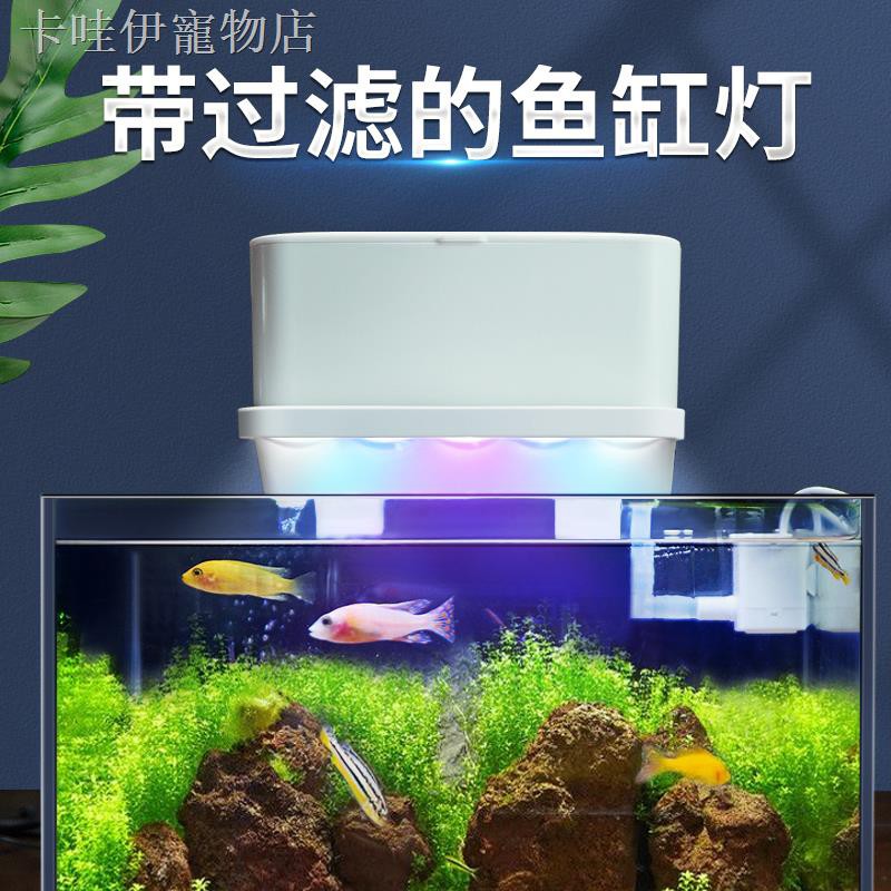現貨熱銷 魚缸燈led燈水草照明防水節能草缸全光譜水族箱爆藻夾燈小型專用 蝦皮購物