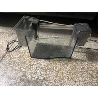 桌上型 觀賞魚 水族箱 附電燈