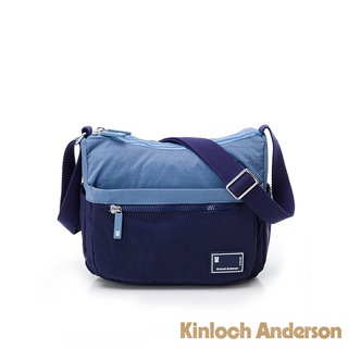 【【Kinloch Anderson】Sparkling】清新摩卡 造型斜側包-深藍