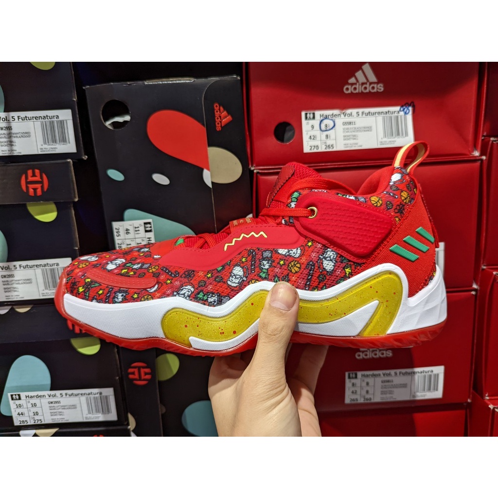 限時特價【南🔥】2022 6月 Adidas 籃球鞋 DON Issue 3 GCA 紅金色 聖誕 蜘蛛人 GY0322