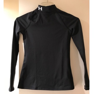 Under Armour coldgear UA冷裝備 女童 小立領合身保暖衣