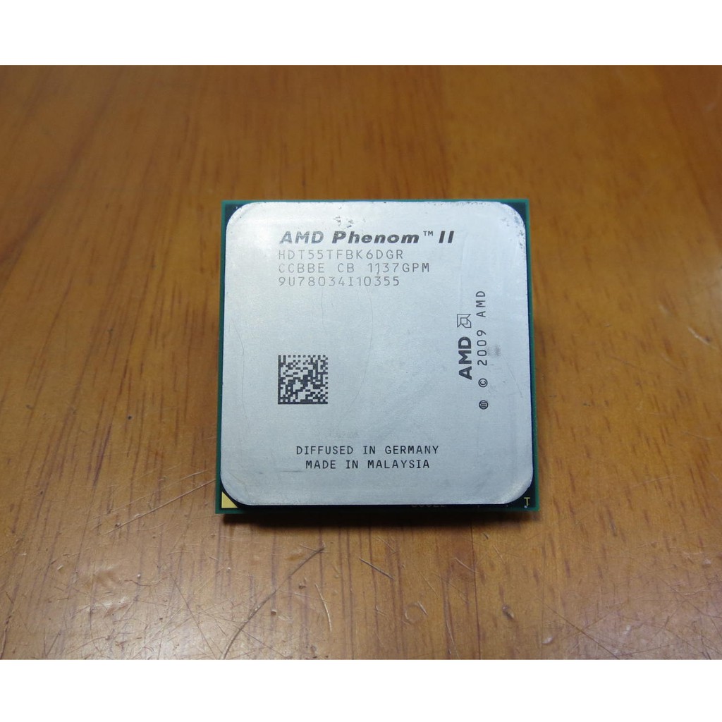 AMD Athlon II X6 1055T HDT55TFBK6DGR 2.8G/AM3腳位桌上型六核心處理器CP