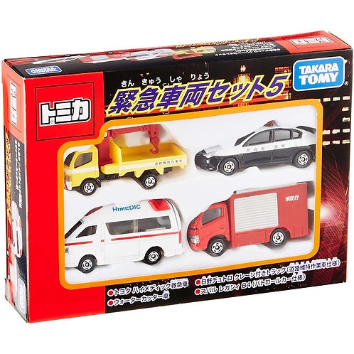 [TC玩具] TOMICA 緊急車輛組 警車 消防車 救護車  原價650 特價