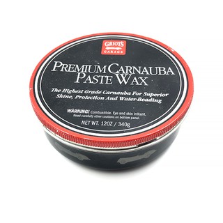 美國 Griot's Garage Premium Carnauba Paste Wax 14oz 頂級招牌棕櫚蠟 好蠟