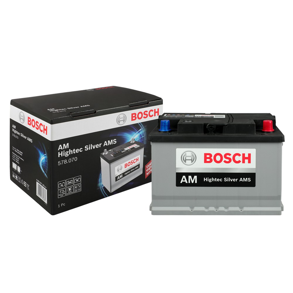 BOSCH 博世 汽車電瓶  S5+575-065 DIN75 AMS銀合金充電制御