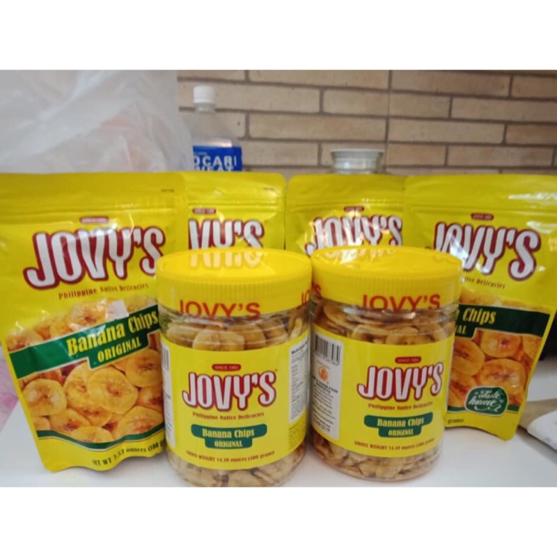 菲律賓長灘島名產 JOVY'S香蕉脆片400g 特價中