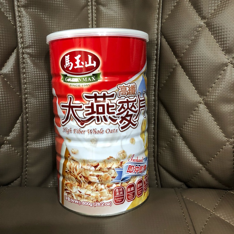 馬玉山 高纖大燕麥片 即沖即食800g