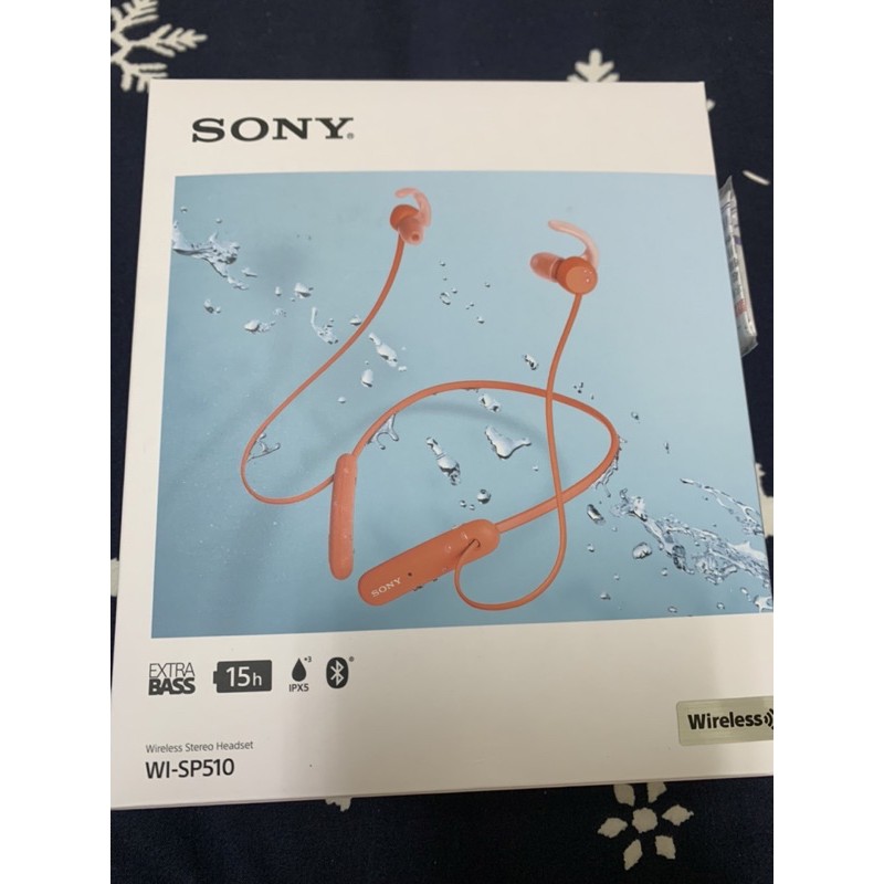 SONY WI-SP510 藍芽耳機