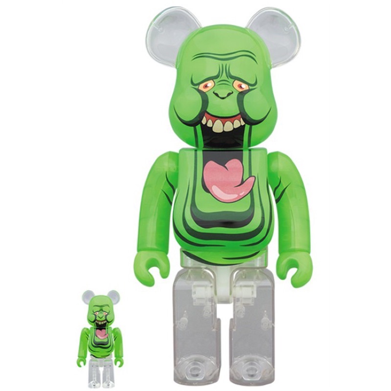 魔鬼剋星史萊姆BE@RBRICK SLIMER 100% &amp; 400% MEDICOM TOY