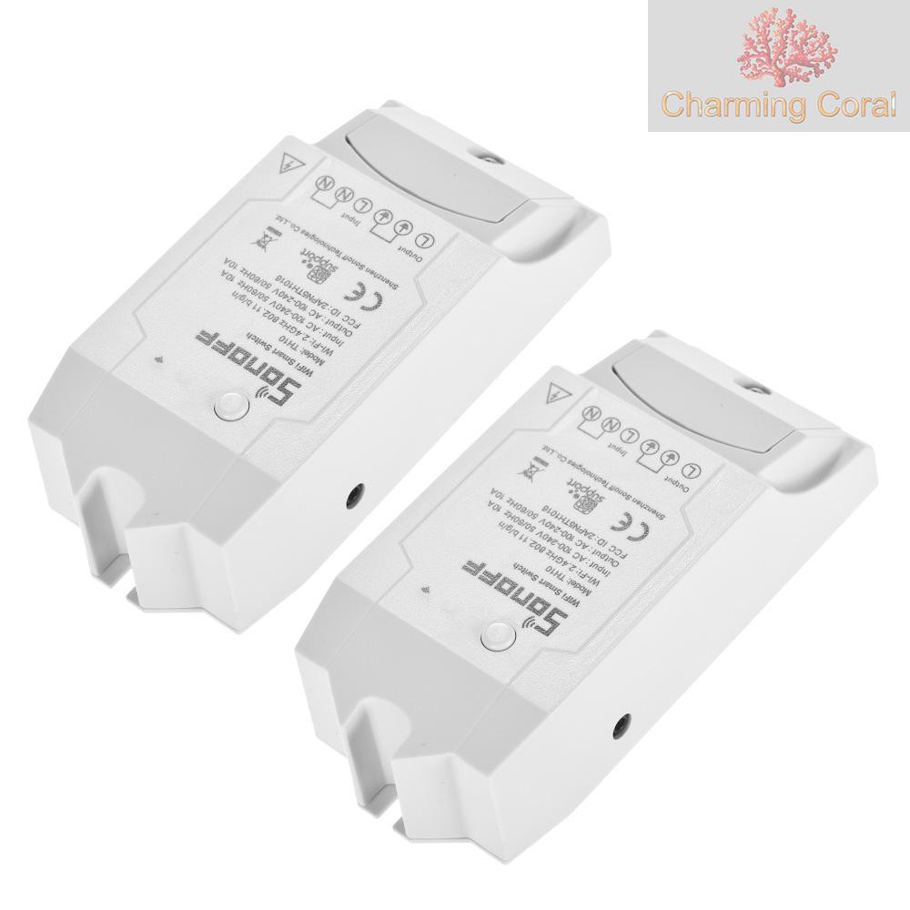 Sonoff Th10遠程溫濕度控制器溫度開關定時控制器不防水款 能控制溫度與濕度 蝦皮購物