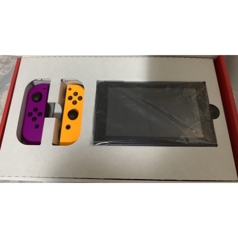 *最佛超低價～Nintendo 任天堂Switch可軟破 可改機 可破解 第一代主機組 限量版罕見螢光橘、紫配色