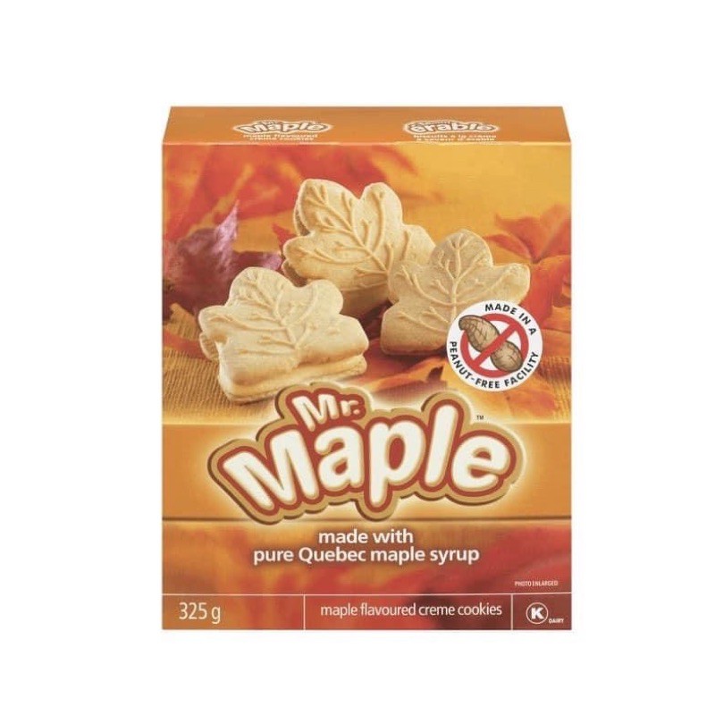🇨🇦加拿大楓糖餅乾 maple cookies