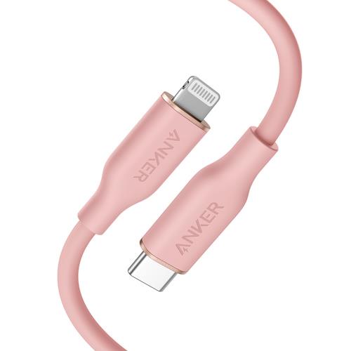 ANKER POWERLINE III FLOW  USB-C TO Lightning 快充線  親膚線  群光公司貨