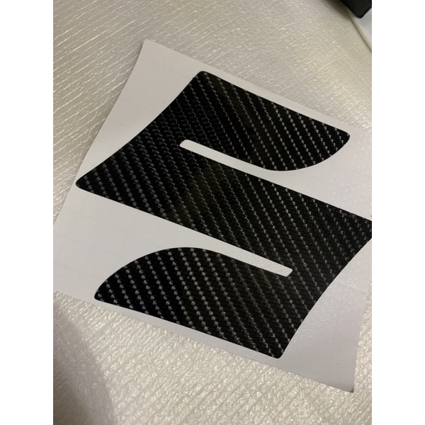 SUZUKI 鈴木 SX4 SWIFT Vitara 前車標 前S標 5D碳纖維紋貼紙