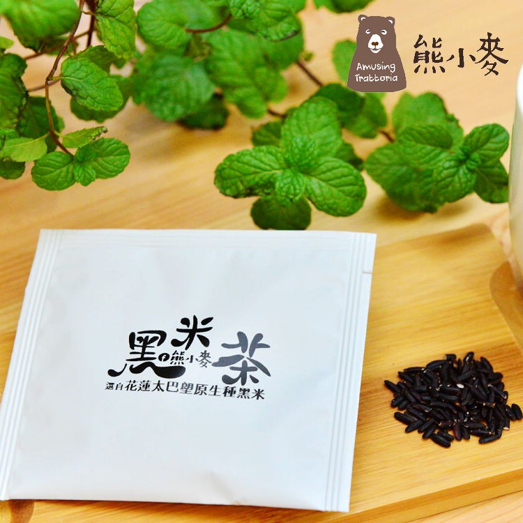 【熊小麥】花蓮太巴塱原生種黑米茶 (7g/包)