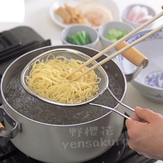 【野櫻花】🇯🇵不鏽鋼多功能濾網-日本製-下村工業4957423068239