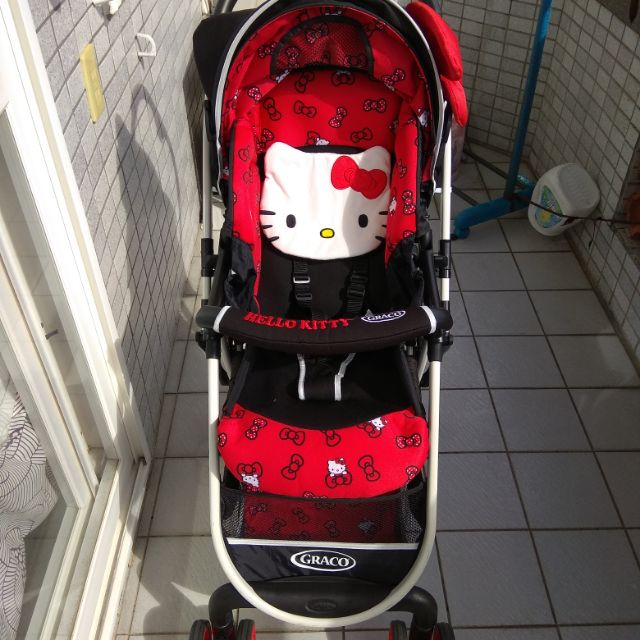 Graco hello kitty 限量款雙向推車